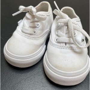 White Toddler Vans